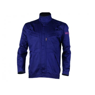Veste - STELLER - 98% Coton/2% Fibre antistatique 350g/m2 - Marine - COVERGUARD | 8MSTJN