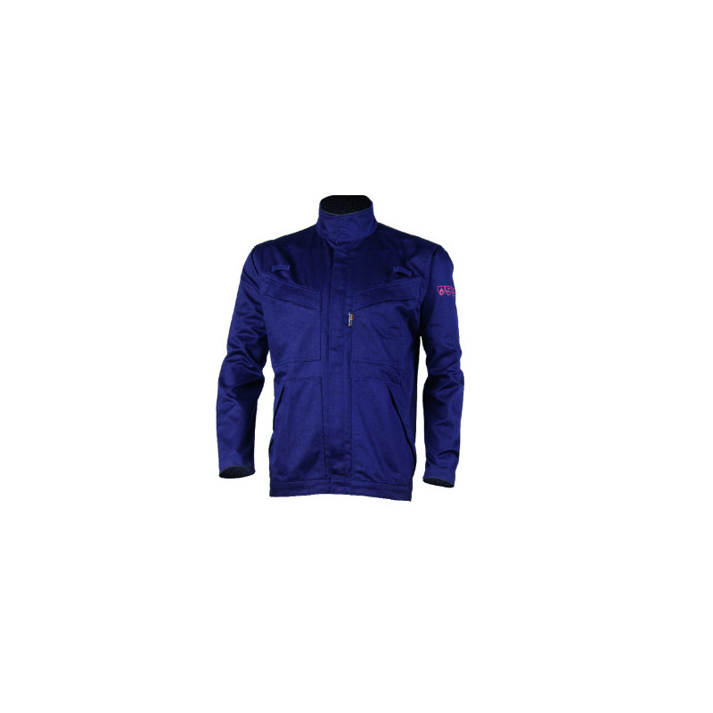 Veste - STELLER - 98% Coton/2% Fibre antistatique 350g/m2 - Marine - COVERGUARD | 8MSTJN