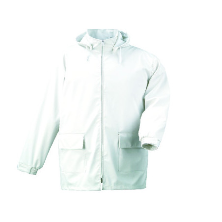 Veste - FOOD - 100% PES enduit PU 200g/m2 - Blanc - COVERGUARD | 8FOOV