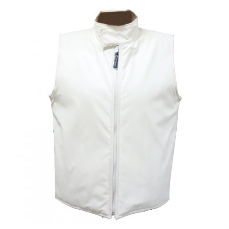 Gilet froid - FOOD - 100% PES enduit PU 200g/m2 + Matelassage 100g/m2 - Blanc - COVERGUARD | 8FOOG
