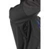 Veste Softshell - YUKI II - Ripstop 94% PES/6% EA + TPU membrane + Polaire - 350g/m2 - Noir/Bleu - COVERGUARD | 5YKY010