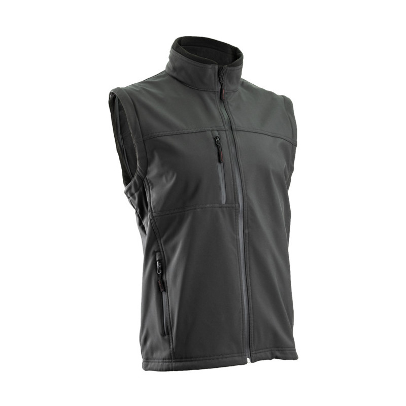 Veste Softshell - YANG 2/1 - 94% PES/6% EA + TPU membrane + Polaire - 310g/m2 - Gris - COVERGUARD | 5YANG