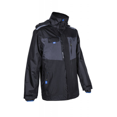 Parka 3/1 - WANI - Parka: Ripstop 100% PES enduit PVC + Veste: Softshell 3 couches 300g/m2 - Marine - COVERGUARD | 5WAN01