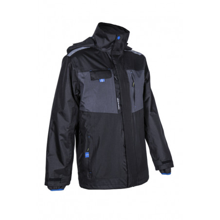 Parka 3/1 - WANI - Parka: Ripstop 100% PES enduit PVC + Veste: Softshell 3 couches 300g/m2 - Marine - COVERGUARD | 5WAN01
