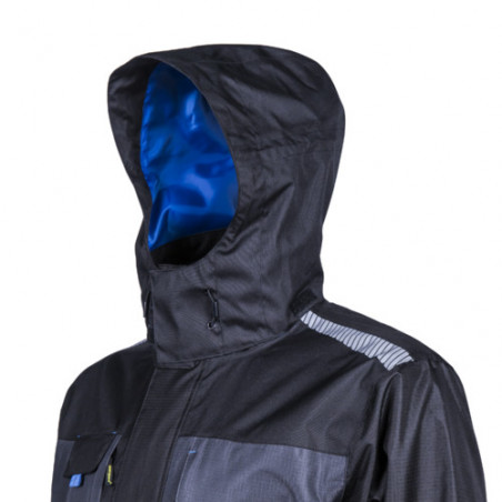 Parka 3/1 - WANI - Parka: Ripstop 100% PES enduit PVC + Veste: Softshell 3 couches 300g/m2 - Marine - COVERGUARD | 5WAN01
