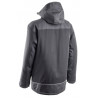 Parka - TAMIA - 94% PES/6% EA + TPU membrane + Matelassage 120g/m2 + Doublure polaire 140g/m2- Noir/Bleu - COVERGUARD | 5TAM010