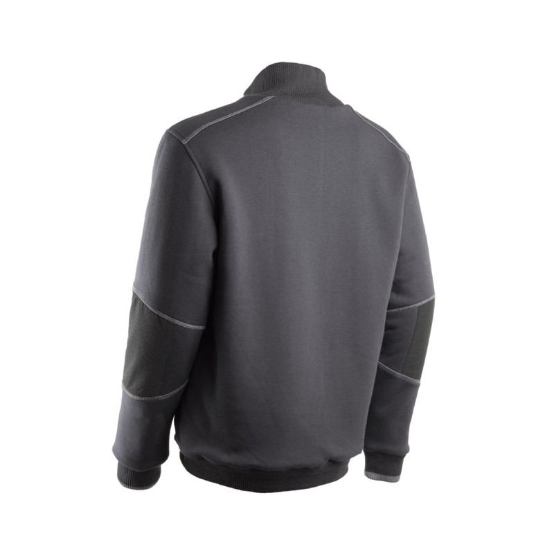 Veste thermique - RAKOUN - Molleton 70% CO/30% PES 300g/m2 + Doublure Sherpa - Anthracite - COVERGUARD | 5RAK150