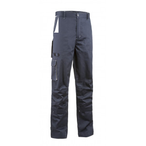 Pantalon - NAVY II - 60% CO/40% PES 245g/m2 - Marine/Gris - COVERGUARD | 5NAP050