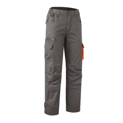 Pantalon - MISTI - 60% CO/40% PES 245g/m2 - Gris/Orange - COVERGUARD | 5MIP150