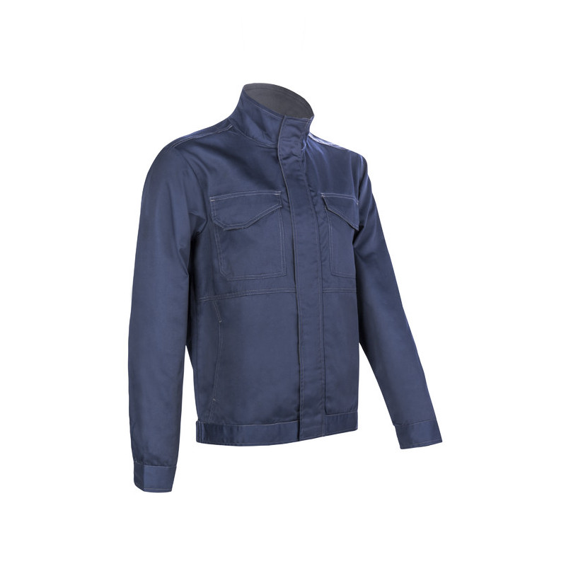 Veste - IRAZU - 60% CO/40% PES 300g/m2 - Marine - COVERGUARD | 5IRJ120