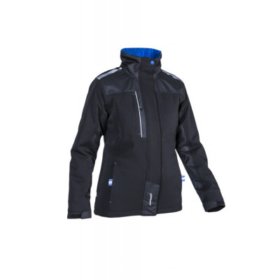 Parka femme - HIBARI - 94% PES/6% EA - Noir/Bleu - COVERGUARD | 5HIB01