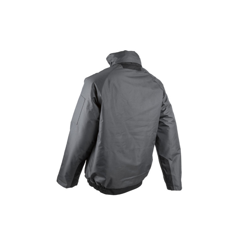 Blouson - GOMA - Ripstop 100% PES enduit PVC + Matelassage 180g/m2 - Gris/Lime - COVERGUARD | 5GOM450