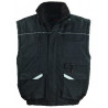 Blouson 2/1 - RIPSTOP - Ripstop 100% PES enduit PVC + Matelassage 140g/m2 - Noir - COVERGUARD | 5BMRB