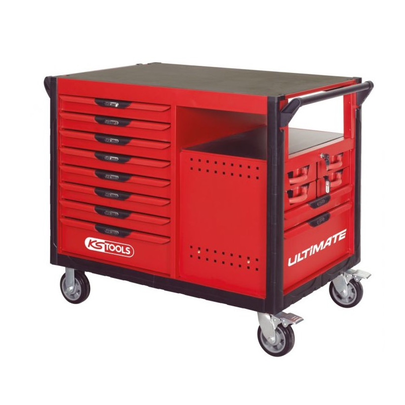 Etabli mobile Ultimate 14 tiroirs - KS Tools | 809.0014