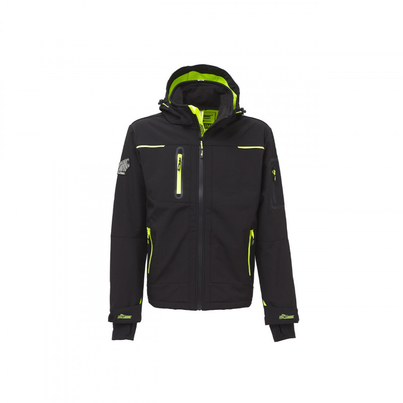 Veste Soft Shell Space Black Carbon U-Power | FU187BC