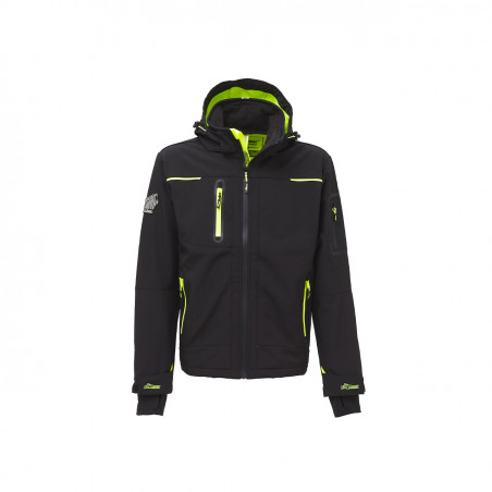 Veste Soft Shell Space Black Carbon U-Power | FU187BC