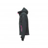 Veste Soft Shell Space Lady Grey Fucsia U-Power | FU187GF