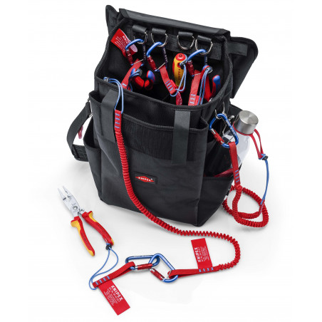 Sacoche à outils pour travail en hauteur - vide - 470 x 250 x 150mm - KNIPEX | 005051TLE