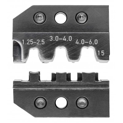 Matrices pour 97 43 200 - Sertissage fiches drapeaux et à fût ouvert 1 à 6mm² - KNIPEX | 974915