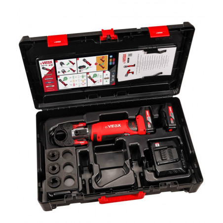 L2X pince mere + V15-18-22-28 +2batt  - VIRAX | 253584