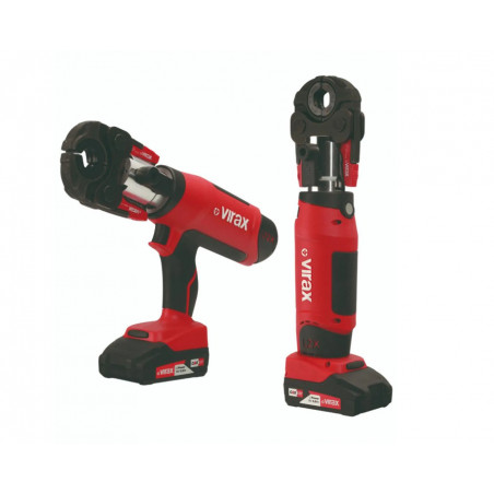 L2X Pince mère + R1/4-3/8-1/2-5/8"+2batt  - VIRAX | 253586