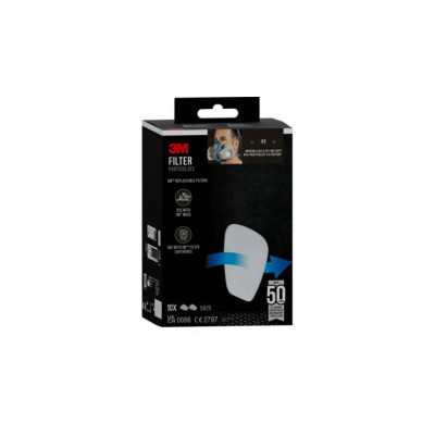 Filtres anti-particules 3M™ 5925, P2, 10 paires/boîte | 7100330132