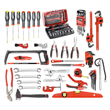 Lot De 7 Outils Facom - Acier, Fabrication Française, Noir, Pour Atelier