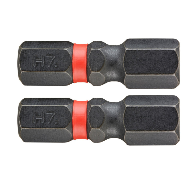 2 embouts 25 mm 6 pans 7 mm - Facom | ENH.107