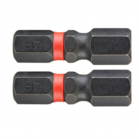 2 embouts 25 mm 6 pans 7 mm - Facom | ENH.107
