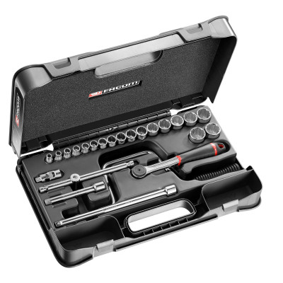 Coffret douilles 3/8" 12 pans - Facom | J.161-4P12