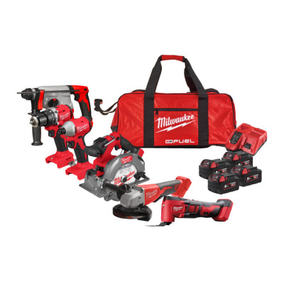 Powerpack 6 outils 18V FUEL M18 FPP6HK-504B - Milwaukee | 4933500113