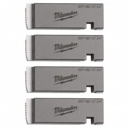 Set de peignes 1/2"-3/4" BSPT HSS