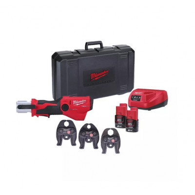 Sertisseuse ONE KEY, 12V, 2 Ah, 3 Mâchoires Profil U - Milwaukee | 4933481037