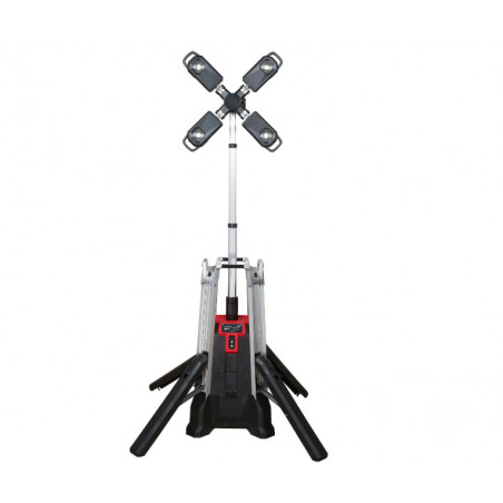 Tour d'éclairage MX FUEL, 27 000 Lumens, mât motorisé de 3,1m, Trueview Technologie, sans batterie - Milwaukee | 4933492340