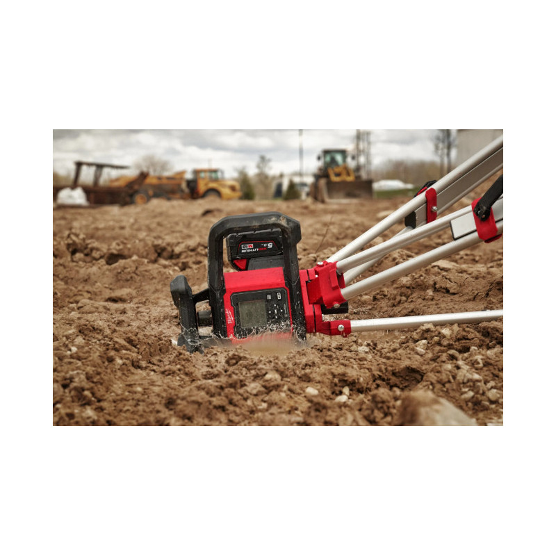 Laser rotatif ONE-KEY rouge double pente H/V 1200 m, 18V, 5Ah - Milwaukee | 4933493204