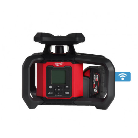 Laser rotatif ONE-KEY rouge double pente H/V 1200 m, 18V, 5Ah - Milwaukee | 4933493204