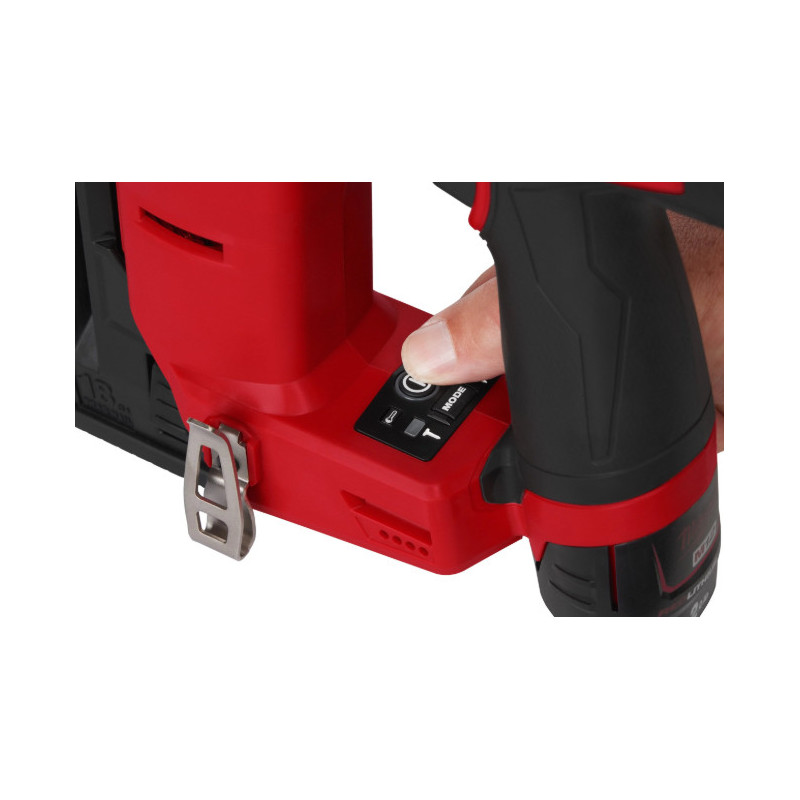Cloueur De Finition Droit Milwaukee M12 FCN18GS-0X - Calibre 18, Clous De 16 à 38 Mm, Sans Batterie Ni Chargeur - 11