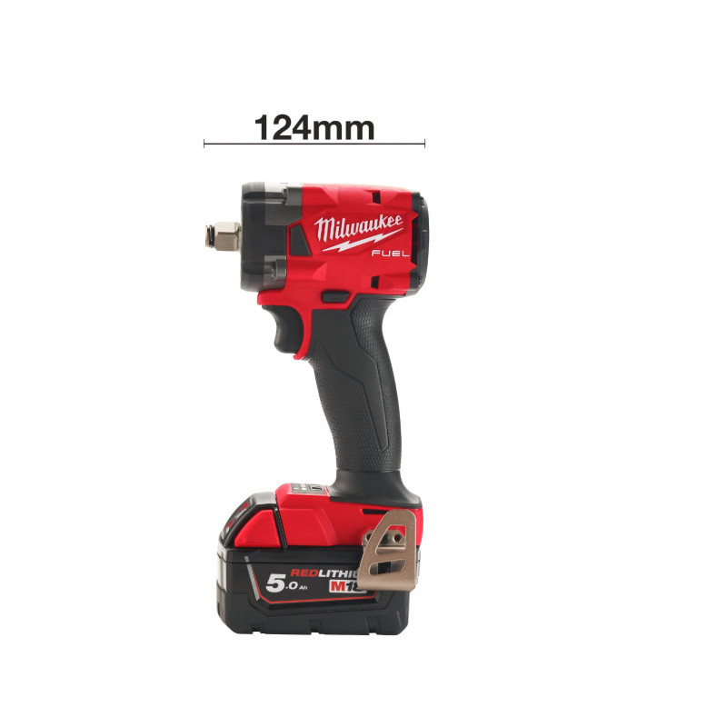 Boulonneuse à chocs compacte avec fixation O'ring FUEL ,carré 1/2'', 18v, sans batterie - Milwaukee | 4933498058