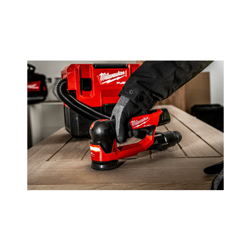 Ponceuse orbitale excentrique 75mm, 12V, 2Ah - Milwaukee | 4933498233