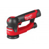 Ponceuse orbitale excentrique 75mm, 12V, 2Ah - Milwaukee | 4933498233