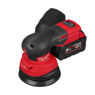 Ponceuse orbitale FUEL 125mm, 18V, 5Ah - Milwaukee | 4933498254