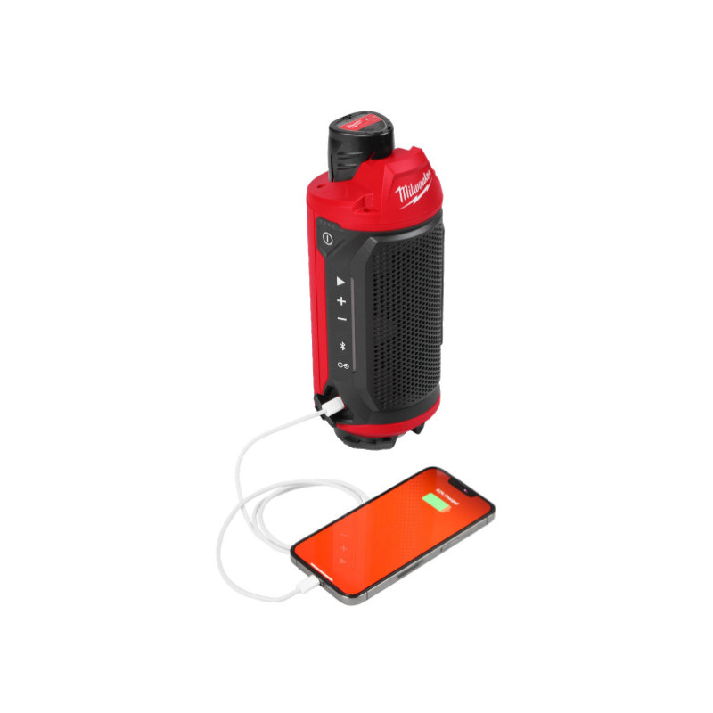Enceinte Bluetooth 12V, sans batterie - Milwaukee | 4933498433