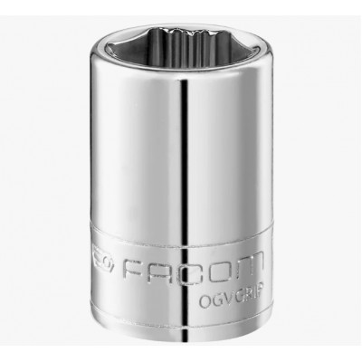 Douilles 1/4, 6 pans OGV Grip, 13mm - Facom | R.13GRP