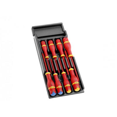 Module de 8 tournevis PROTWIST® isolés 1,000 volts - FACOM FRANCE | MOD.AT1VEPF