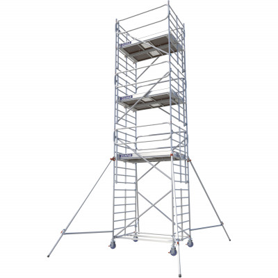 ECHAFAUDAGE ROULANT ALU - DOCKER 150 - LONG. 2M05 - LARG. 1M50 - GC LISSES - Duarib LD | 7220020