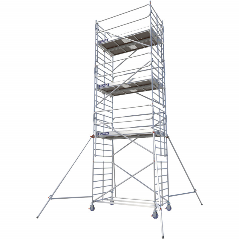 ECHAFAUDAGE ROULANT ALU - DOCKER 150 - LONG. 2M54 - LARG. 1M50 - GC LISSES - Duarib LD | 7225020