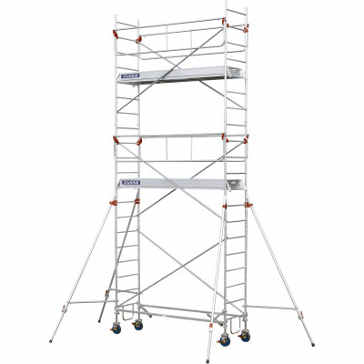 ECHAFAUDAGE ROULANT ACIER - ROLLSTAR - LONGUEUR 2M54 - GC MONOBLOC - Duarib LD | 8325032