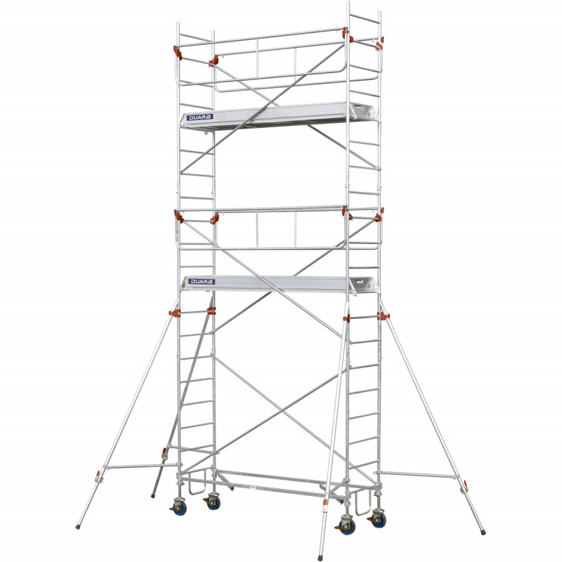 ECHAFAUDAGE ROULANT ACIER - ROLLSTAR - LONGUEUR 2M54 - GC MONOBLOC - Duarib LD | 8325032