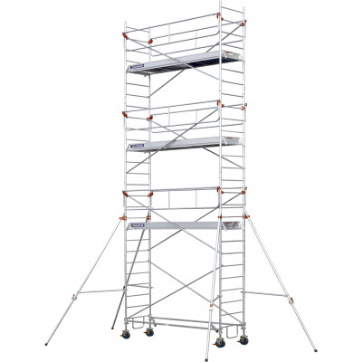 ECHAFAUDAGE ROULANT ACIER - ROLLSTAR - LONGUEUR 2M95 - GC MONOBLOC - Duarib LD | 8330032