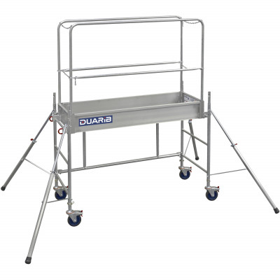 ECHAFAUDAGE ROULANT ACIER - ROLLY - LONGUEUR 1M50  - Duarib | 8015011
